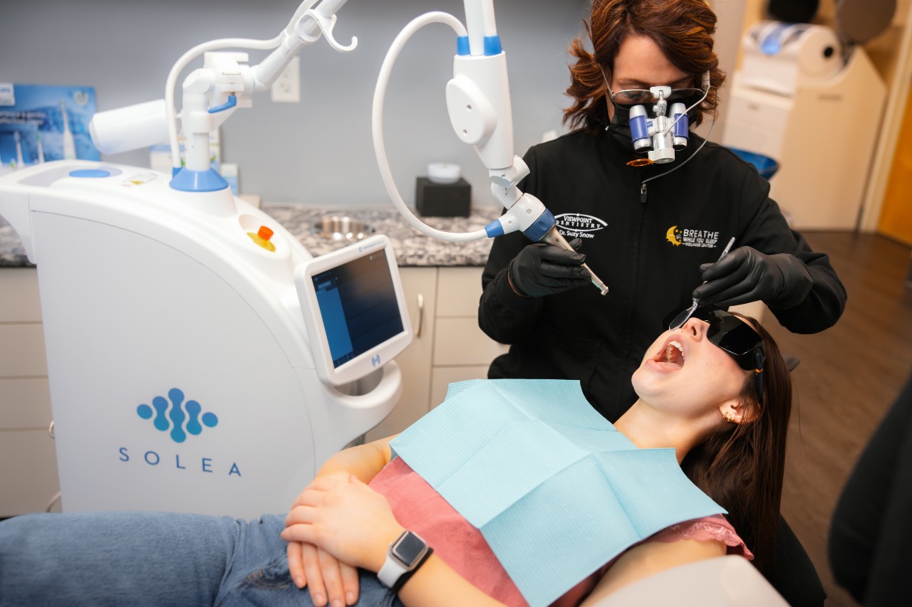 solea laser dentistry with Dr. Snow